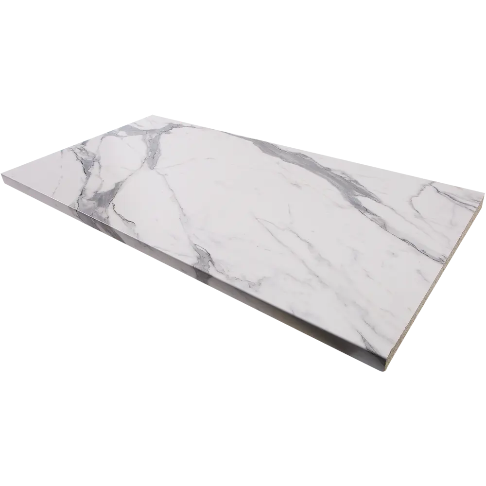 Столешница Маренго 120x3.8x60 см ЛДСП цвет белый Santreyd №1486 STLM-2069406 - Вид №4