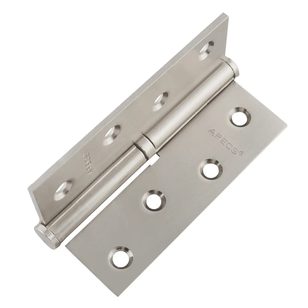 Петля правая Apecs 100x70x3 мм сталь цвет белый никель STLM-2120505 - Вид №1