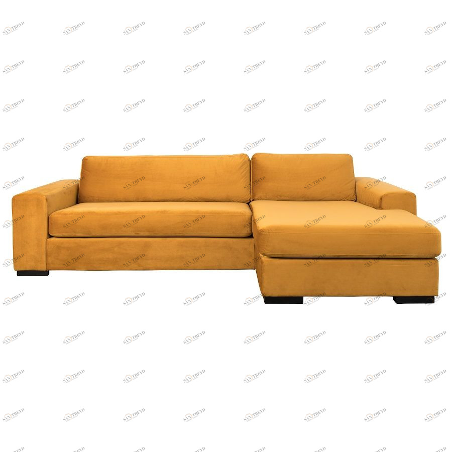 Диван Fiep правосторонний, охра Zuiver 3200164