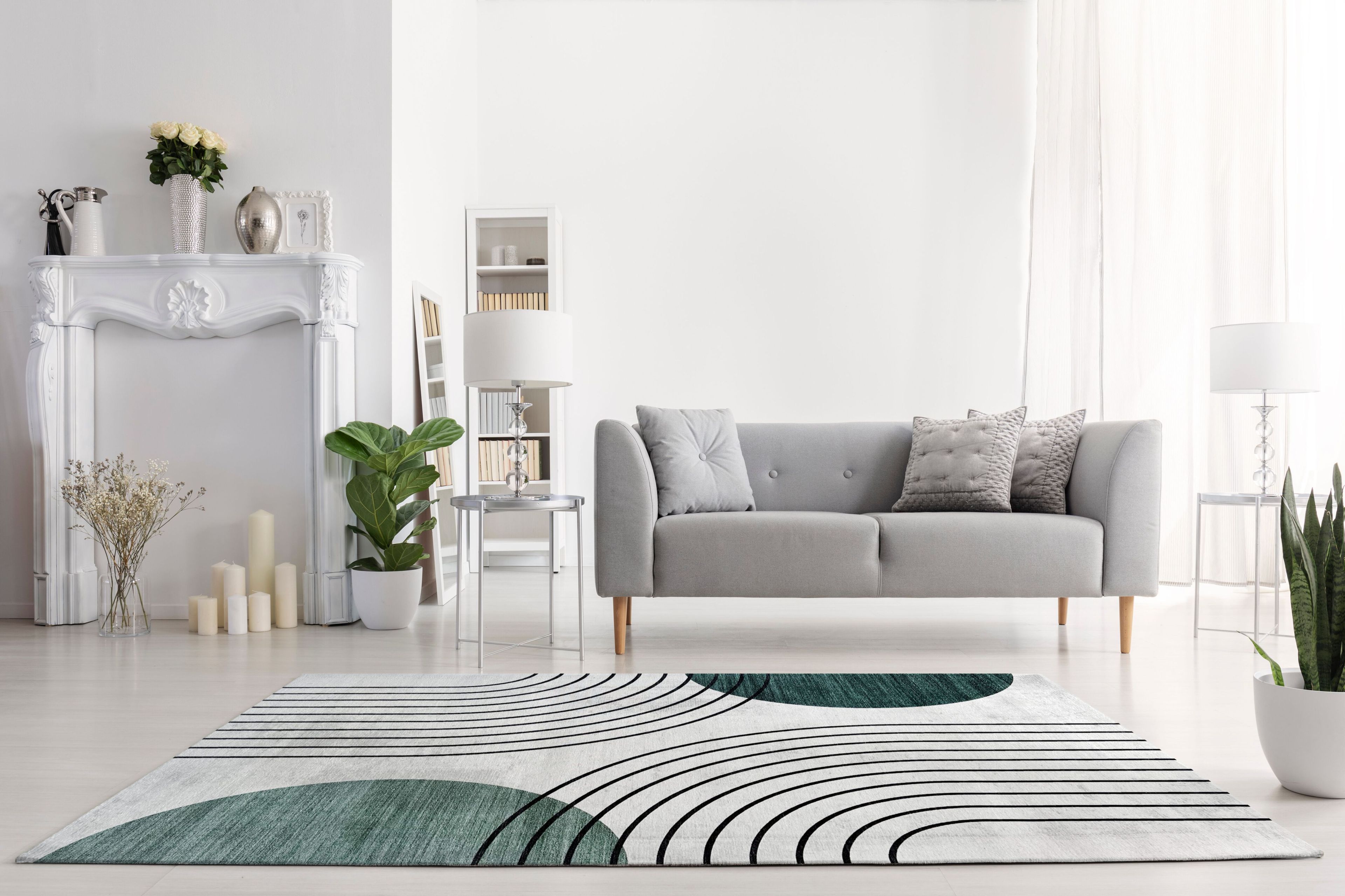 Прямоугольный ковер с рисунком Ademi Essential ARCH-00139645 - Вид №3