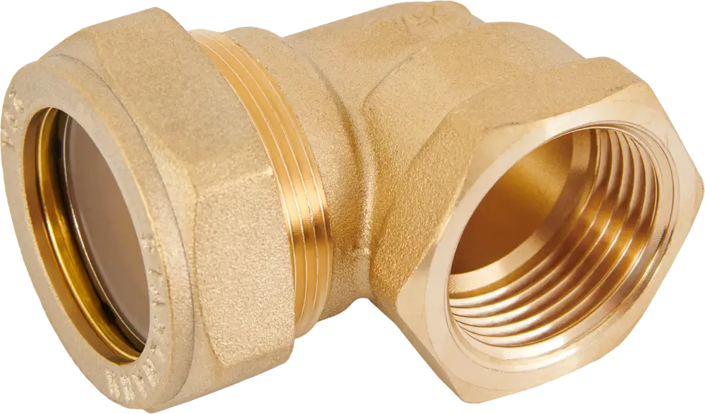 Обжимной угольник Stahlmann 1" для гофрированных труб 84754806