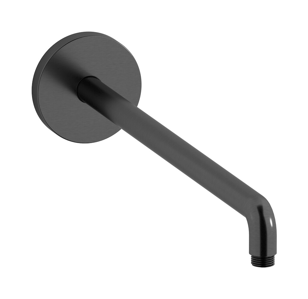 Кронштейн круглый усиленный для душа l.450 мм WE ARE IB sh054cs Brushed Black Chrome Monamour 