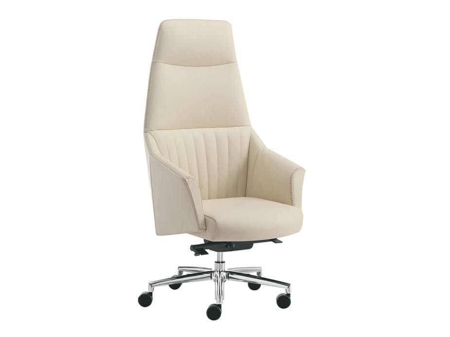 Офисное кресло руководителя с высокой спинкой Sesta шашки ARCH-00045611 - Вид №2