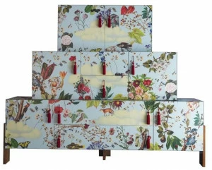 Driade Комод из ламината Ziqqurat