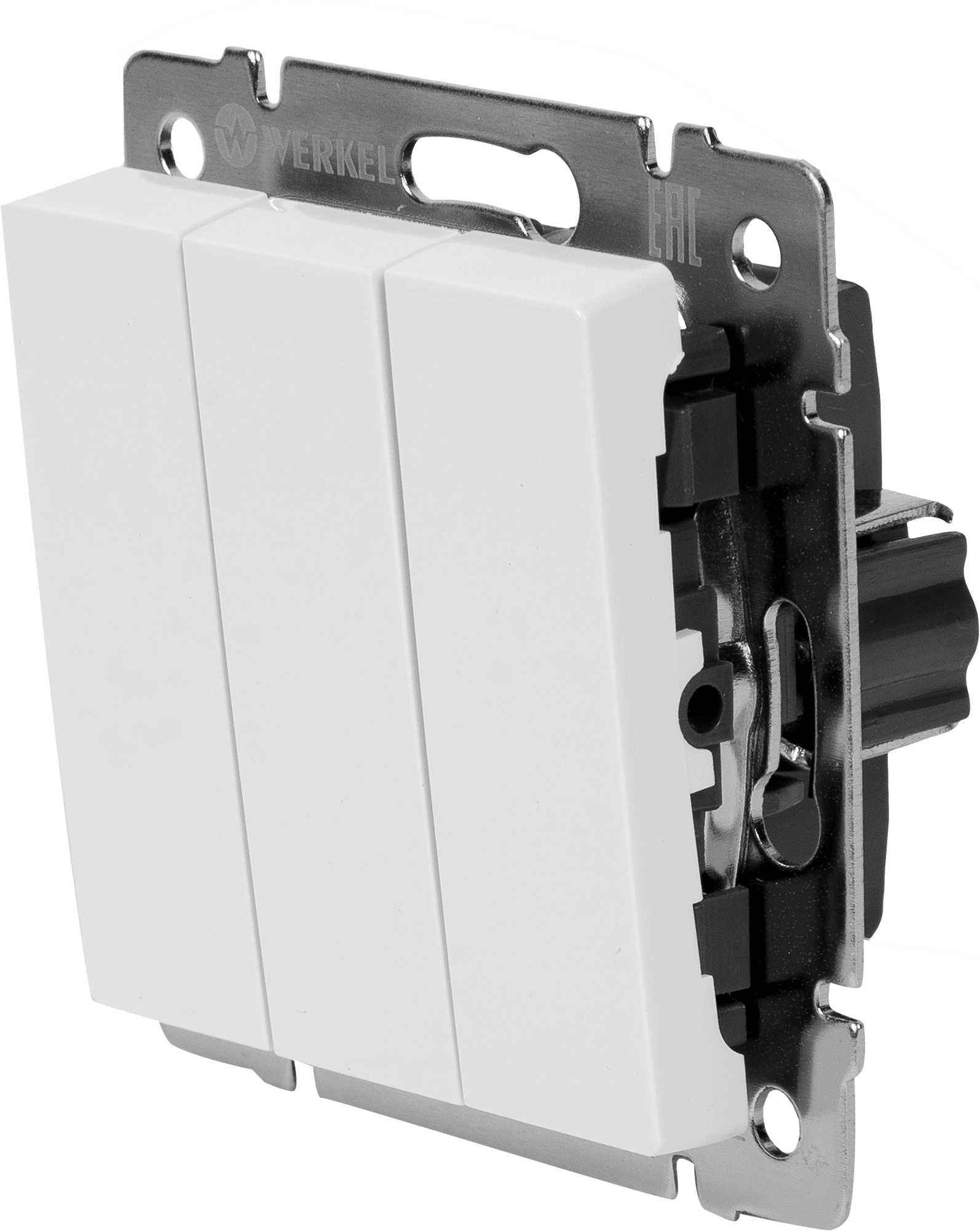 WERKEL Выключатель трехклавишный встраиваемый для зонированного освещения 81964431 STLM-0015686 - Вид №2