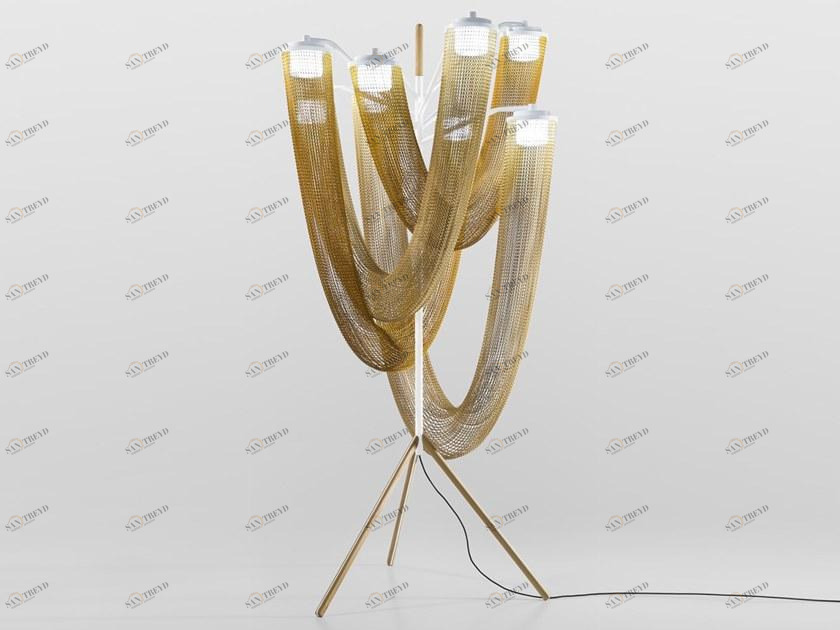 Kriskadecor Торшер из алюминия Aura sun-id-1481885