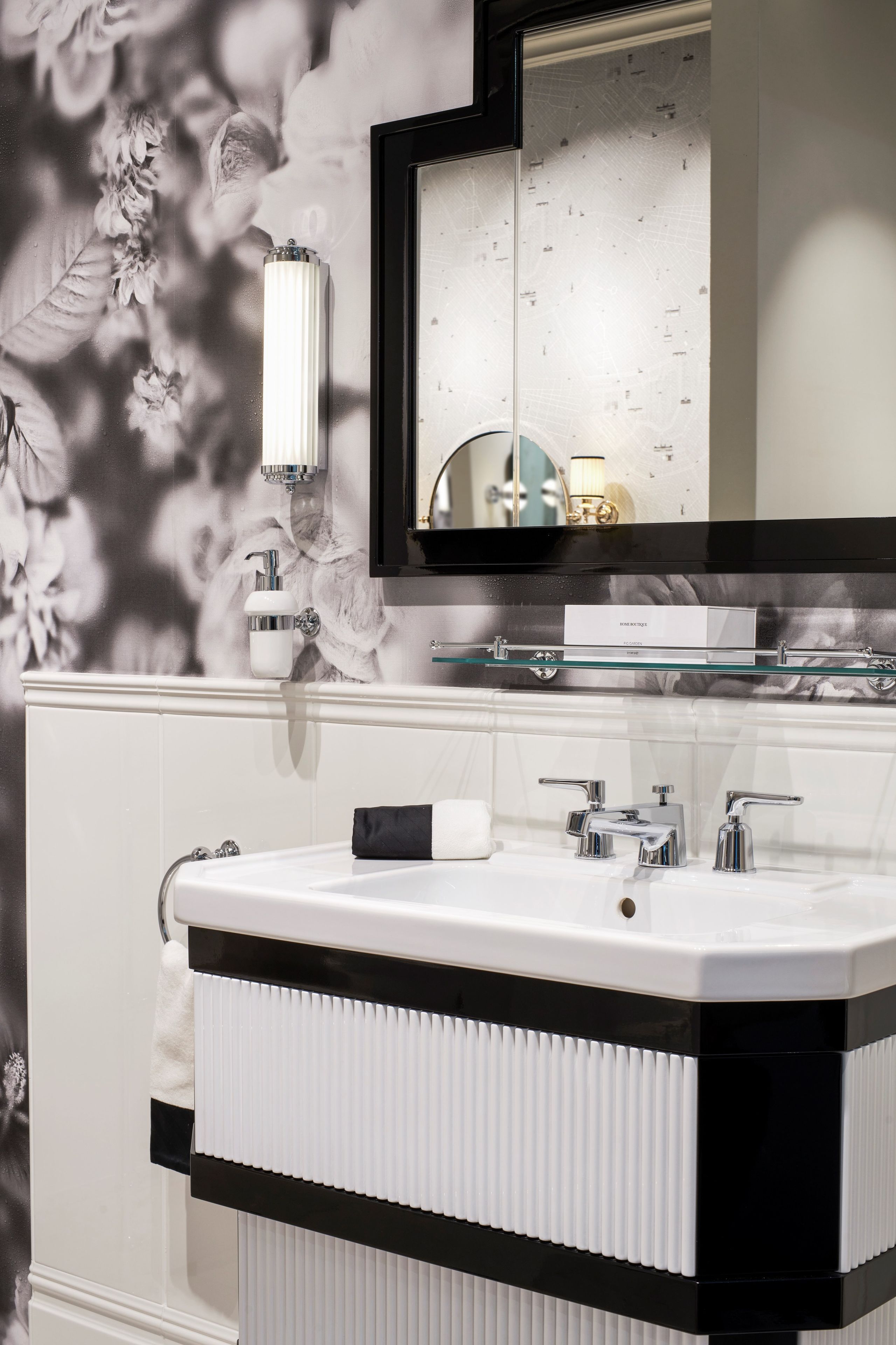 Смеситель для раковины с 3 отверстиями Devon&Devon Twenties ARCH-00098972 - Вид №4