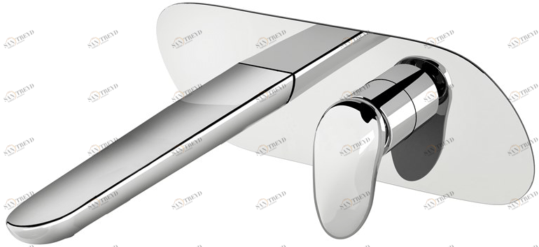 Fir Italia Смеситель для умывальника, однорычажный Synergy open 93 9310208