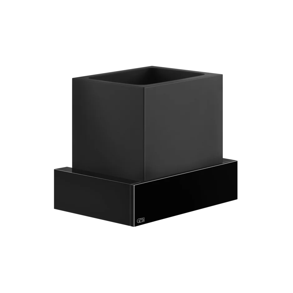 Держатель стакана 20808 706 Gessi Inverso ЧЕРНЫЙ МЕТАЛЛ PVD 20808706