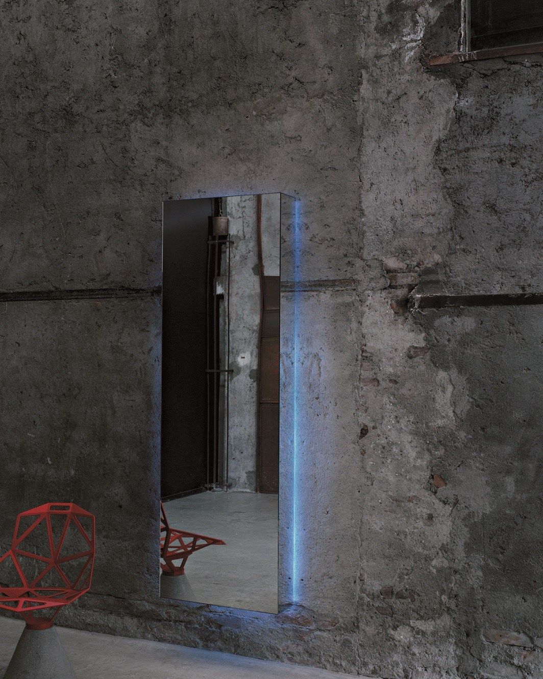 Настенное зеркало со встроенным освещением Glas Italia I Massi ARCH-00072668 - Вид №1