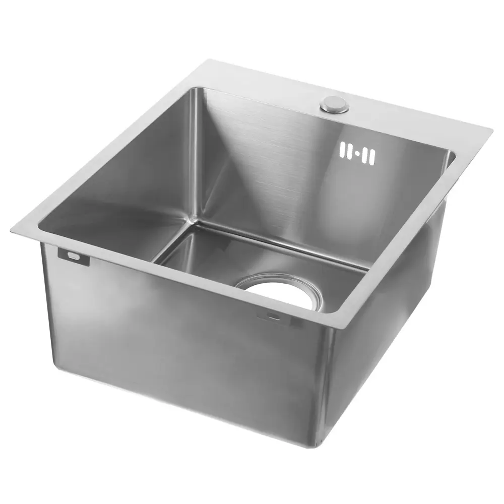 Мойка врезная Handmade Maidsinks прямоугольная 50x40 см глубина 20 см нержавеющая сталь цвет серебристый 82013132 STLM-2021451  - Вид №5