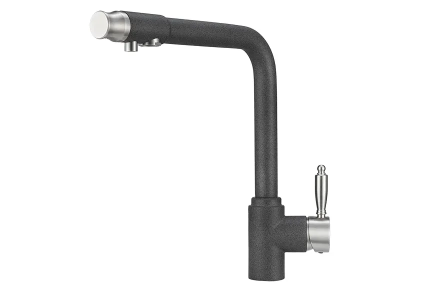 2301, ГРАФИТ, СМЕСИТЕЛЬ КУХОННЫЙ GRANULA 2301-ST06 - Вид №1