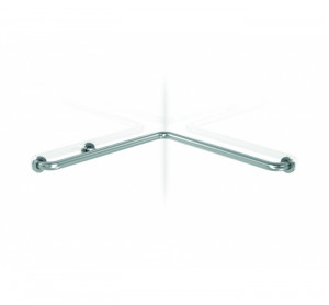 GW11 18 04 02 Genwec Бар 90º Глянцевая нержавеющая сталь 700x700