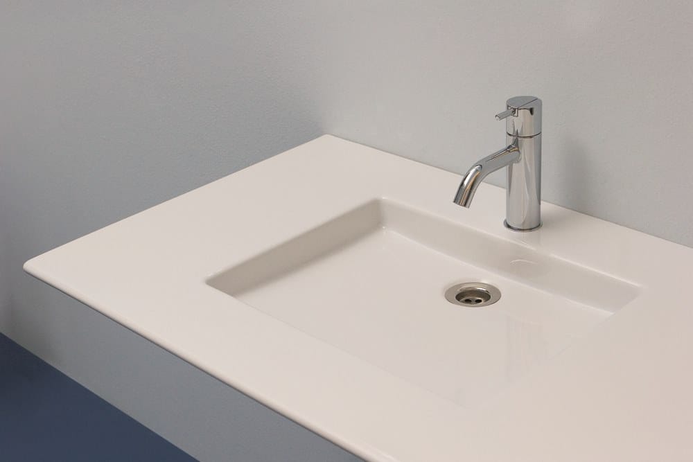 Керамическая прямоугольная подвесная раковина Rapsel ARCH-00016334 - Вид №2