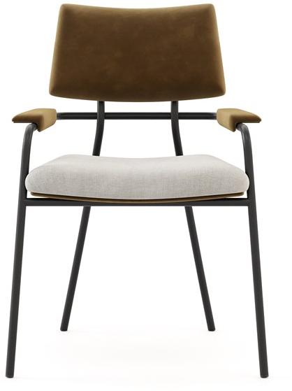 Domkapa Стул из стали с подлокотниками Stranger sun-id-1390928 - Вид №1