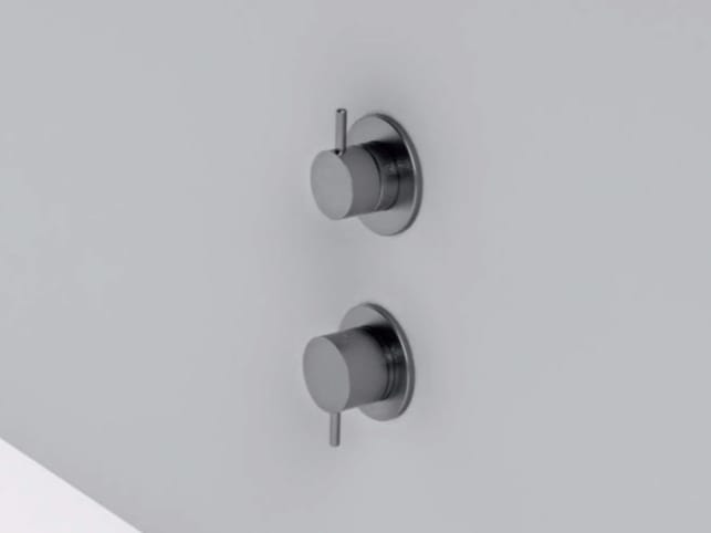 Смеситель для душа с 2 отверстиями из нержавеющей стали с переключателем Rexa MAE ARCH-00101506