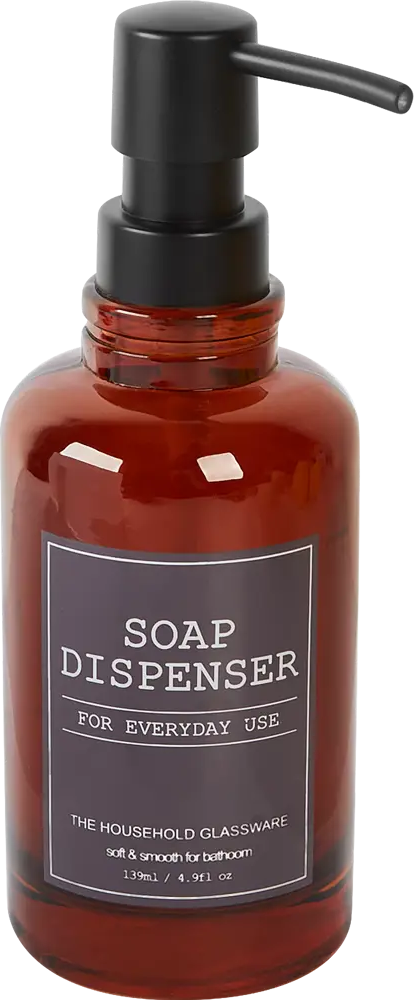 VIDAGE Fiole - элегантный дозатор для жидкого мыла в коричневом стекле 87506930