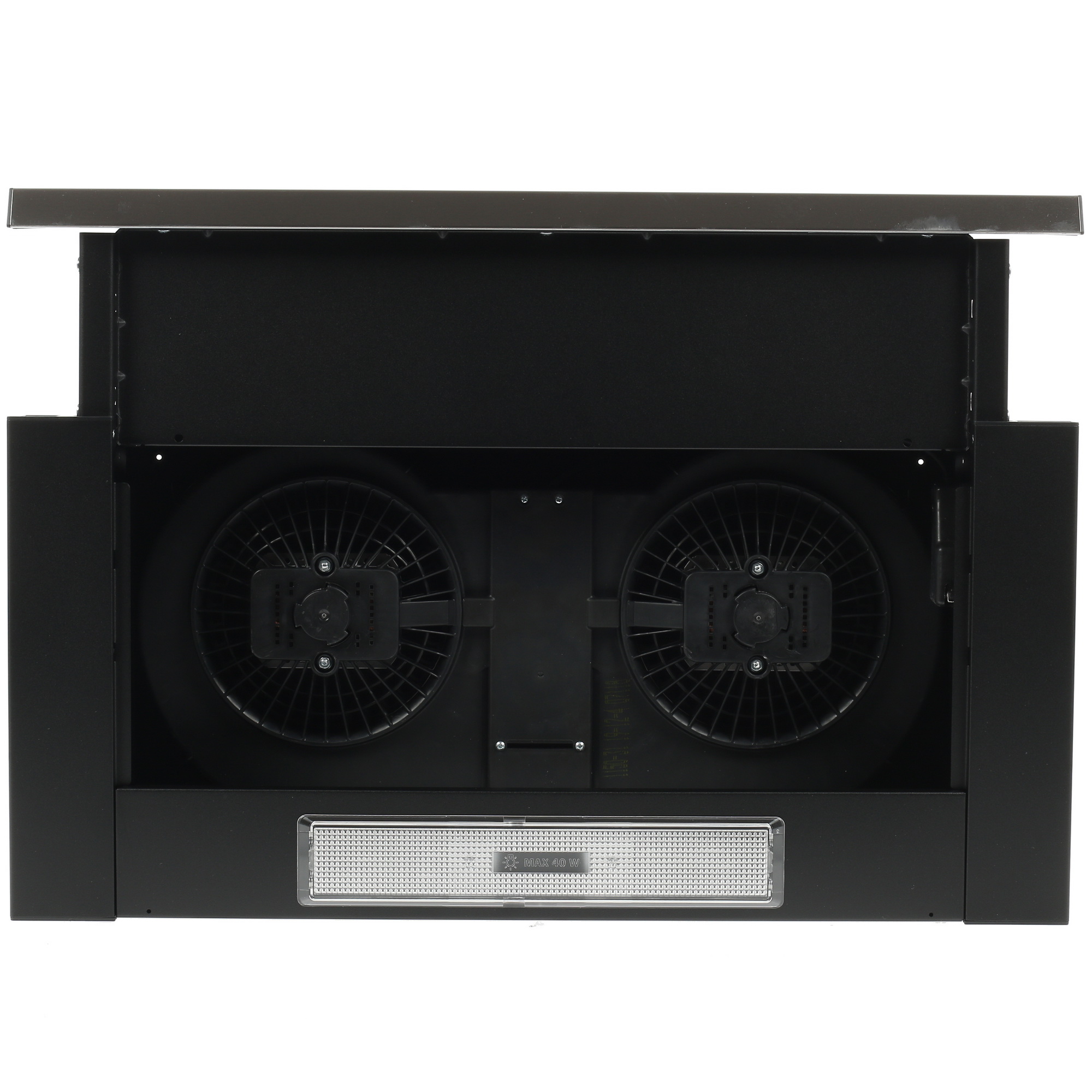 1126802 Вытяжка телескопическая KRONA KAMILLA Slim 2M 600 черный/серебристый STDN-0141430 - Вид №9