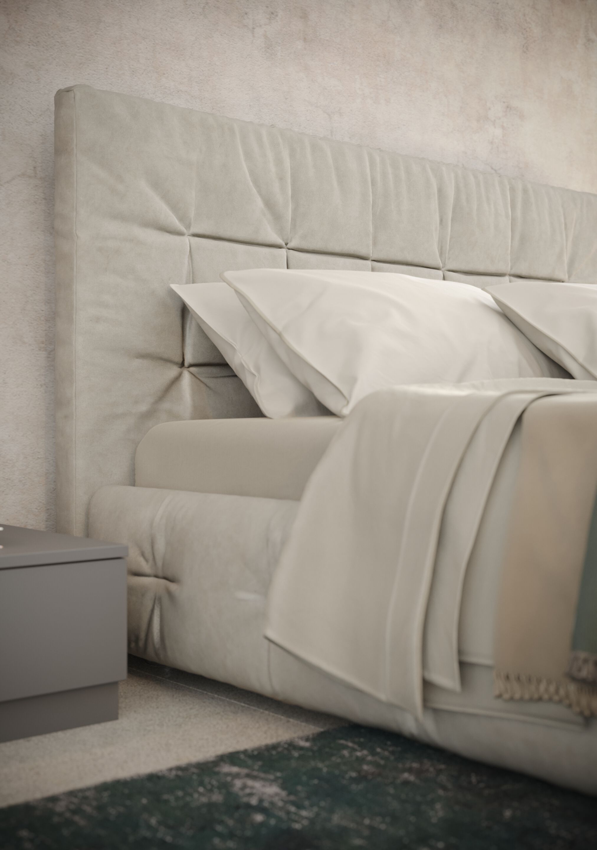 Двуспальная кровать для хранения ткани Giessegi GASTONE ARCH-00145924 - Вид №1