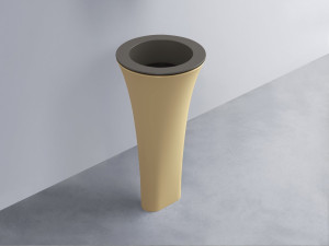 AMLA45-FN+AMPILT-LV+AMCOLT-CN Раковина Amedeo Tondo отдельностоящая cielo Enjoy + Amedeo