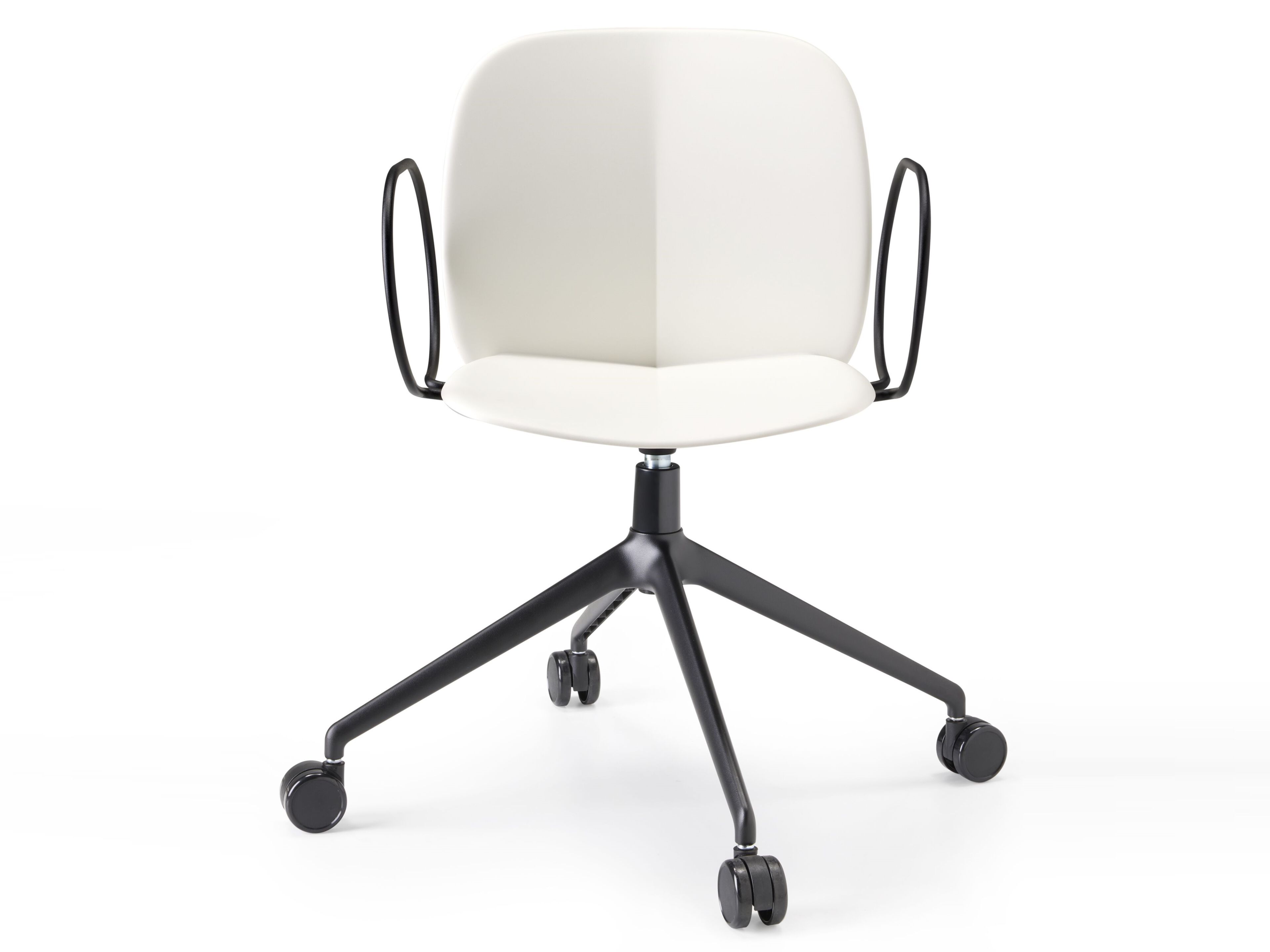 Стул инженерного пластика с колесами с подлокотниками S-CAB Mentha ARCH-00123988