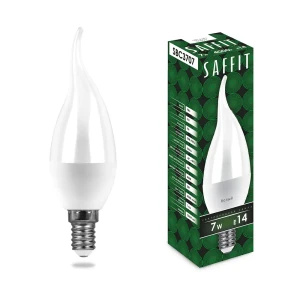 91268728 Набор ламп светодиодных Saffit SBC3707 55055 E14 7 Вт 4000K белый 10 шт STLM-1513191