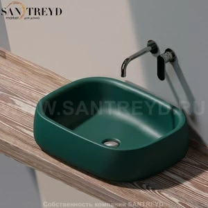 BN60A5020 Накладная раковина на столешницу  прямоугольная Ceramica Flaminia Bonola