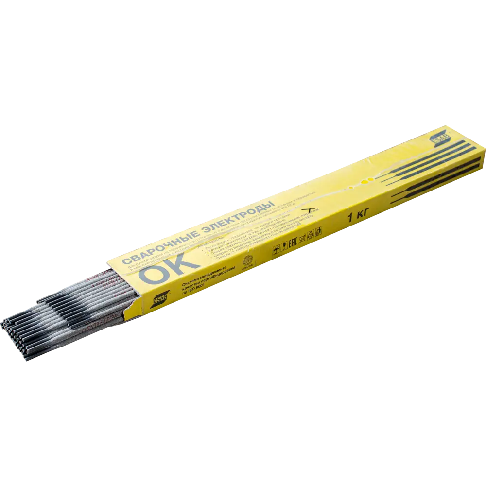 Электроды сварочные ESAB для стали диаметром 2,5 мм 89143871 STLM-0079036 - Вид №1