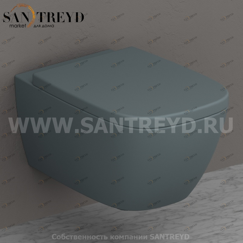 GNS02BL Подвесной унитаз настенный Синий Ceramica Globo GENESIS Италия