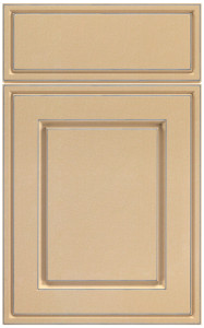 Фасады для кухни Патина Фрезеровка «Бостон» Лен солнечный №45 SIST2235-41
