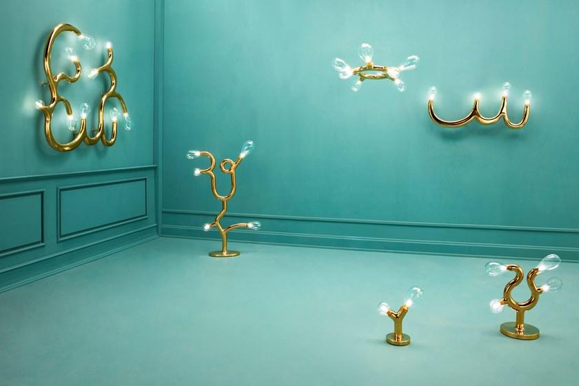 Scarlet Splendour Керамическая светодиодная настольная лампа Luce naga sun-id-1411066 - Вид №2