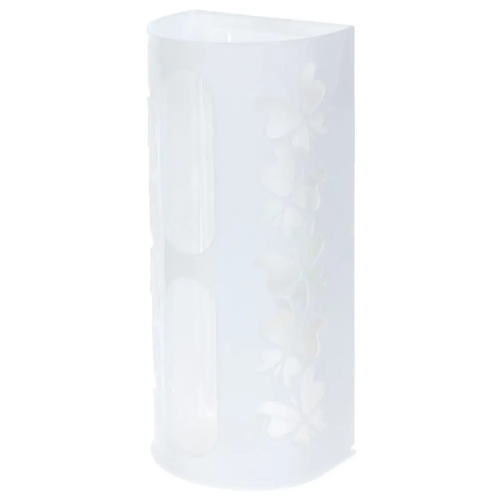 Корзина для пакетов Berossi Fly 37.4x13.2x17.1 см пластик цвет белый STLM-2159341