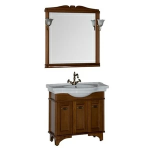 Комплект мебели Aquanet Николь 90 орех