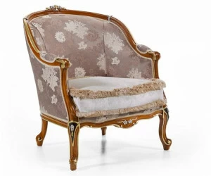 SCAPPINI & C Кресло из ткани с подлокотниками 35th anniversary Se 8310-a