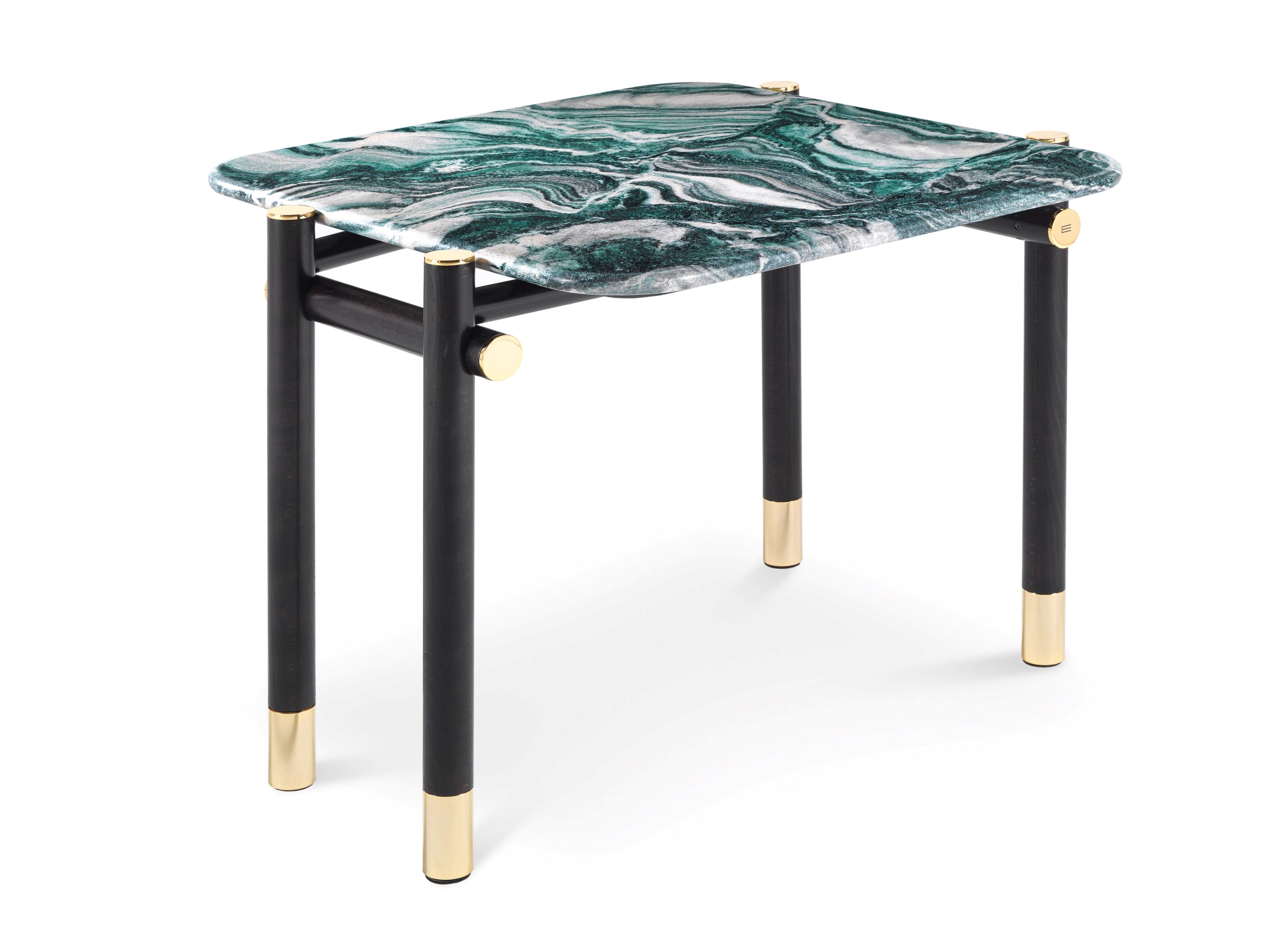 Мраморный и деревянный квадратный журнальный столик ETRO Home Interiors Woodstock ARCH-00043830 - Вид №1