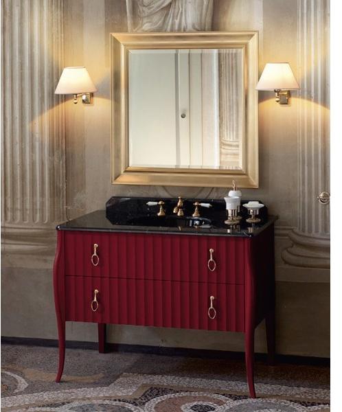 Gentry Home Лаковая тумба под умывальник с ящиками Charlotte sun-id-1386375 - Вид №1