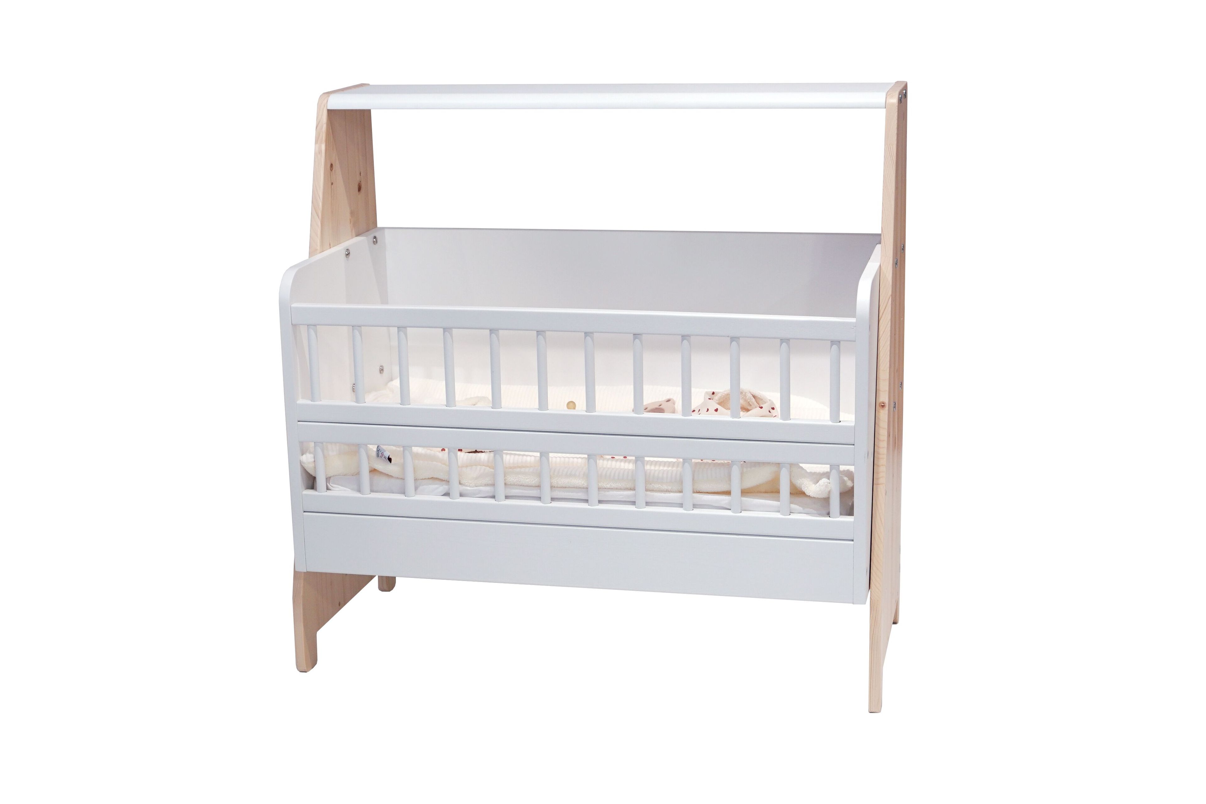 Лакированная деревянная кровать для сна Mathy by Bols ASYMETRY ARCH-00052185