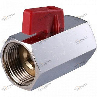 Кран шаровый STOUT ВВ Mini 3/4" стандартный проход, флажок SVB0021000020