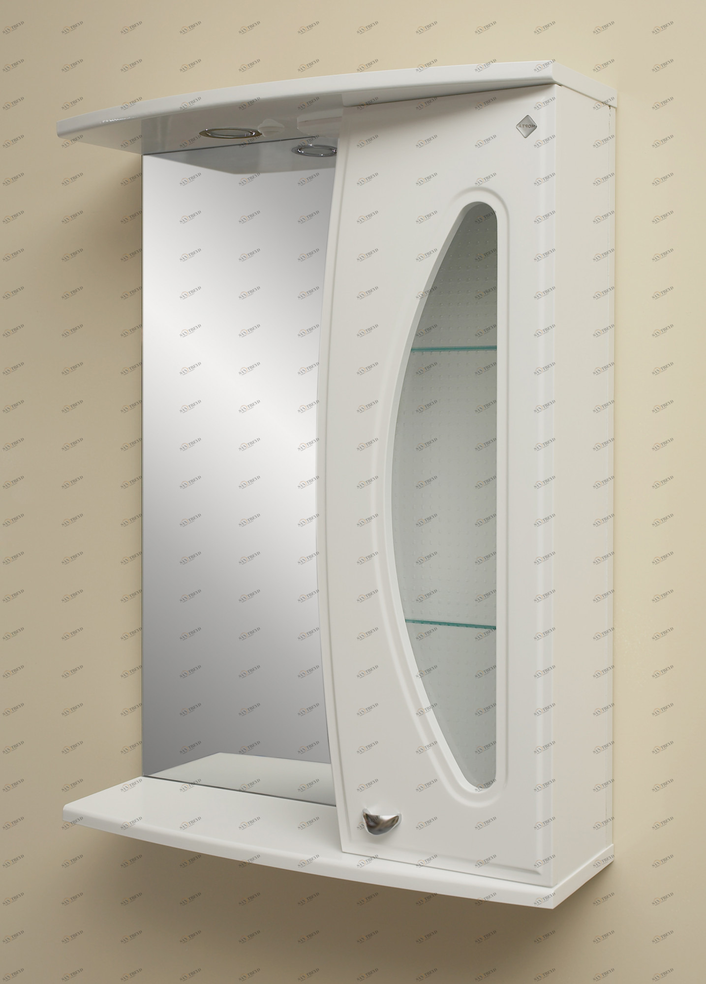 Зеркало Квадро 03 правое Santreyd 1022