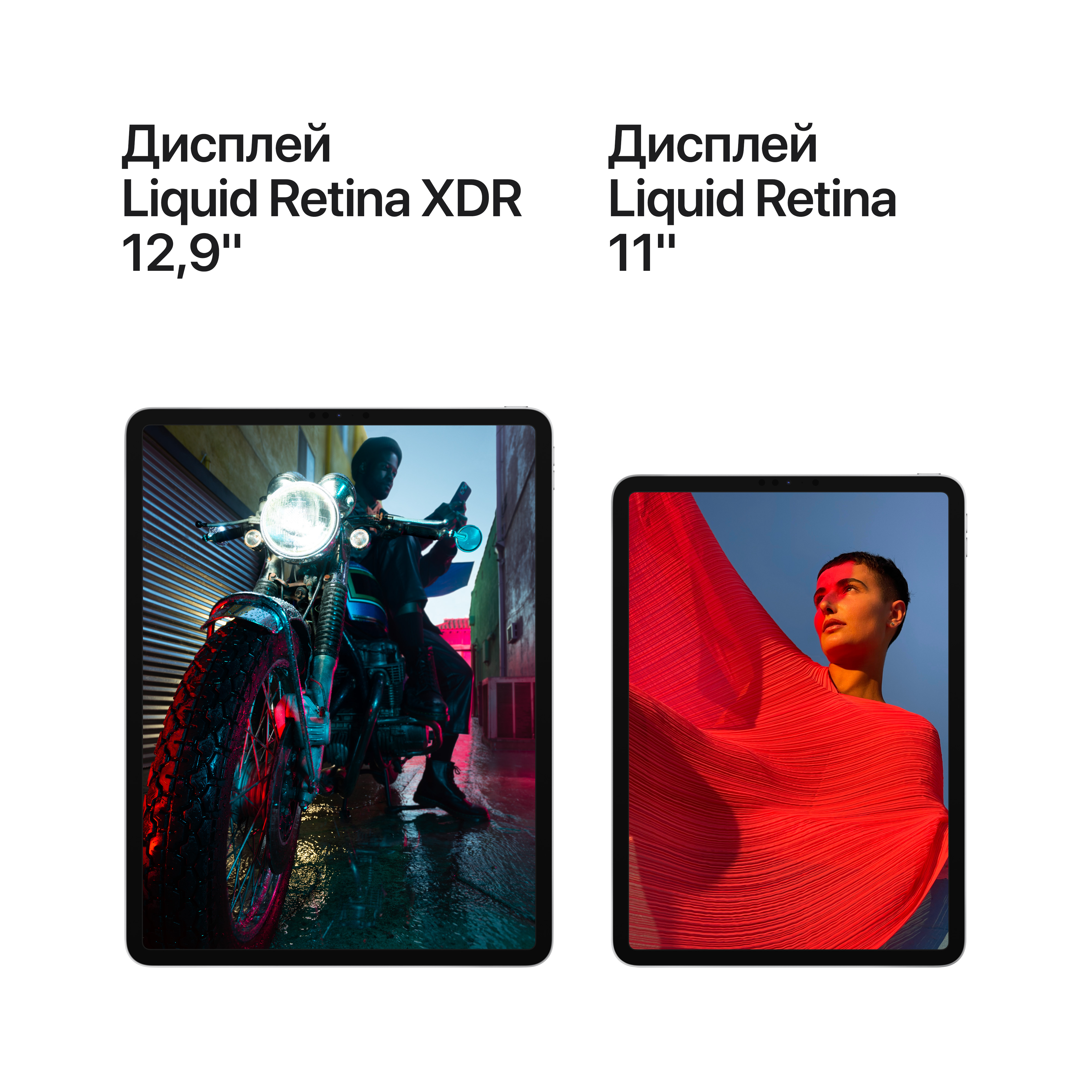 MHW83RU/A 11-inch ipad pro wi-fi + cellular 256gb - silver Apple Santreyd  - Вид №4