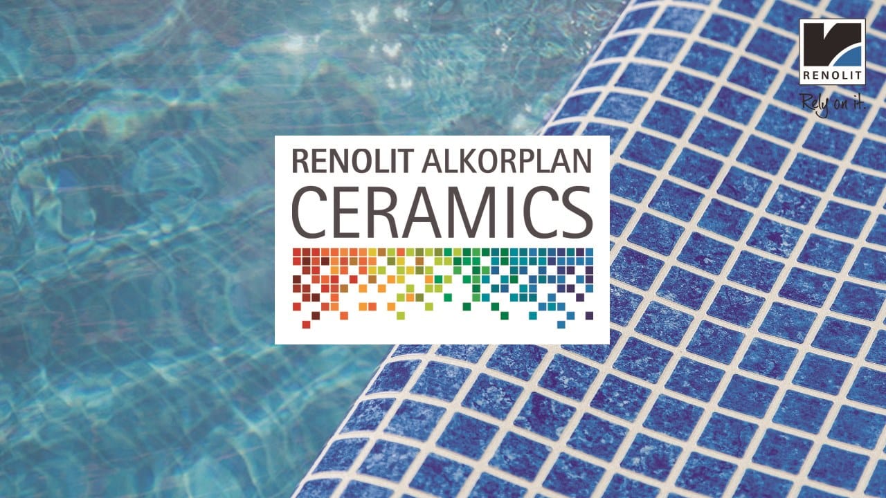 Армированный брезент для покрытия бассейнов RENOLIT ALKORPLAN CERAMICS ARCH-00101153 - Вид №1