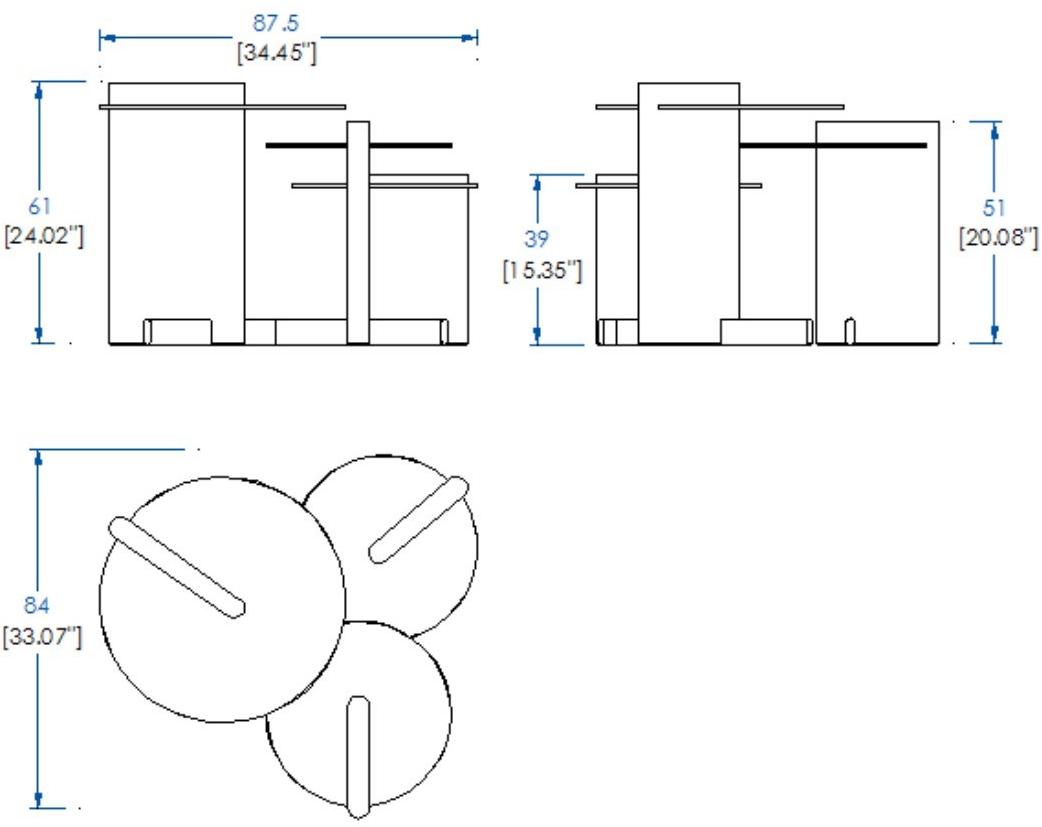 Roche Bobois Сервиз круглый стеклянный Paris paname sun-id-1359847 - Вид №1