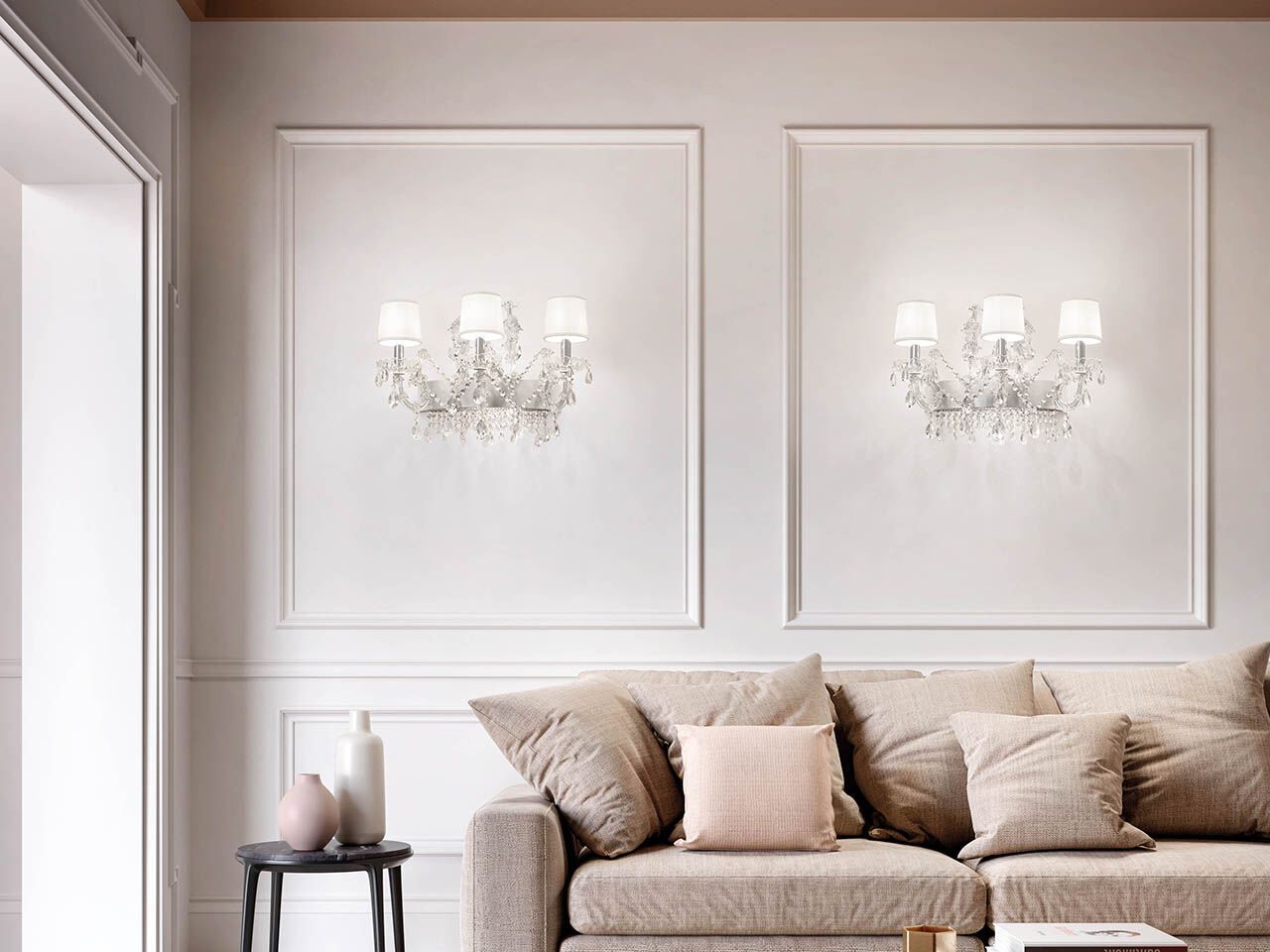 Настенный светильник с кристаллами Masiero Eternal ARCH-00023949