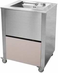 JOKODOMUS Отдельностоящий кухонный модуль из нержавеющей стали Cun