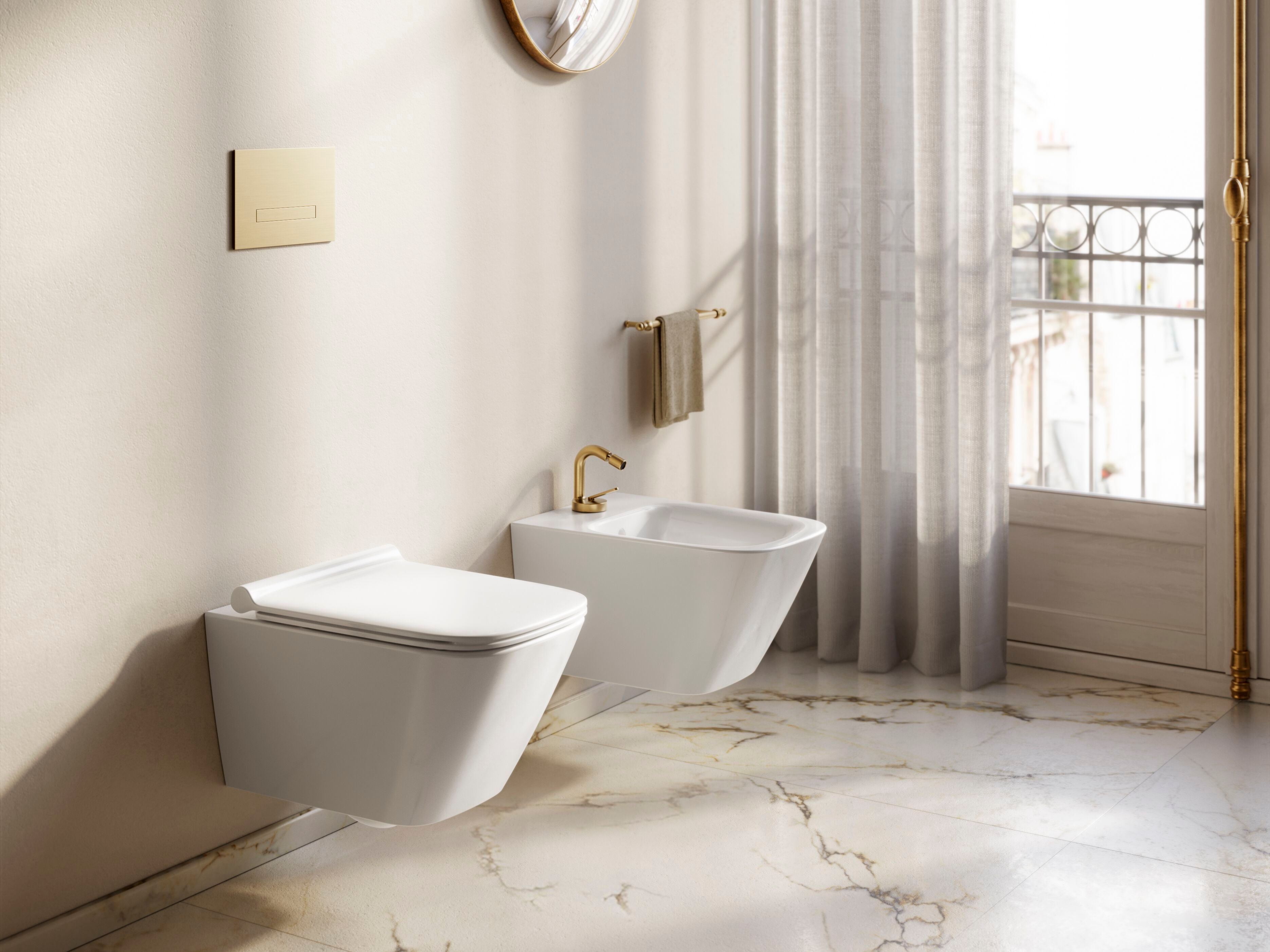 Подвесное биде с переливом CERAMICA CATALANO ARCH-00050051 - Вид №3