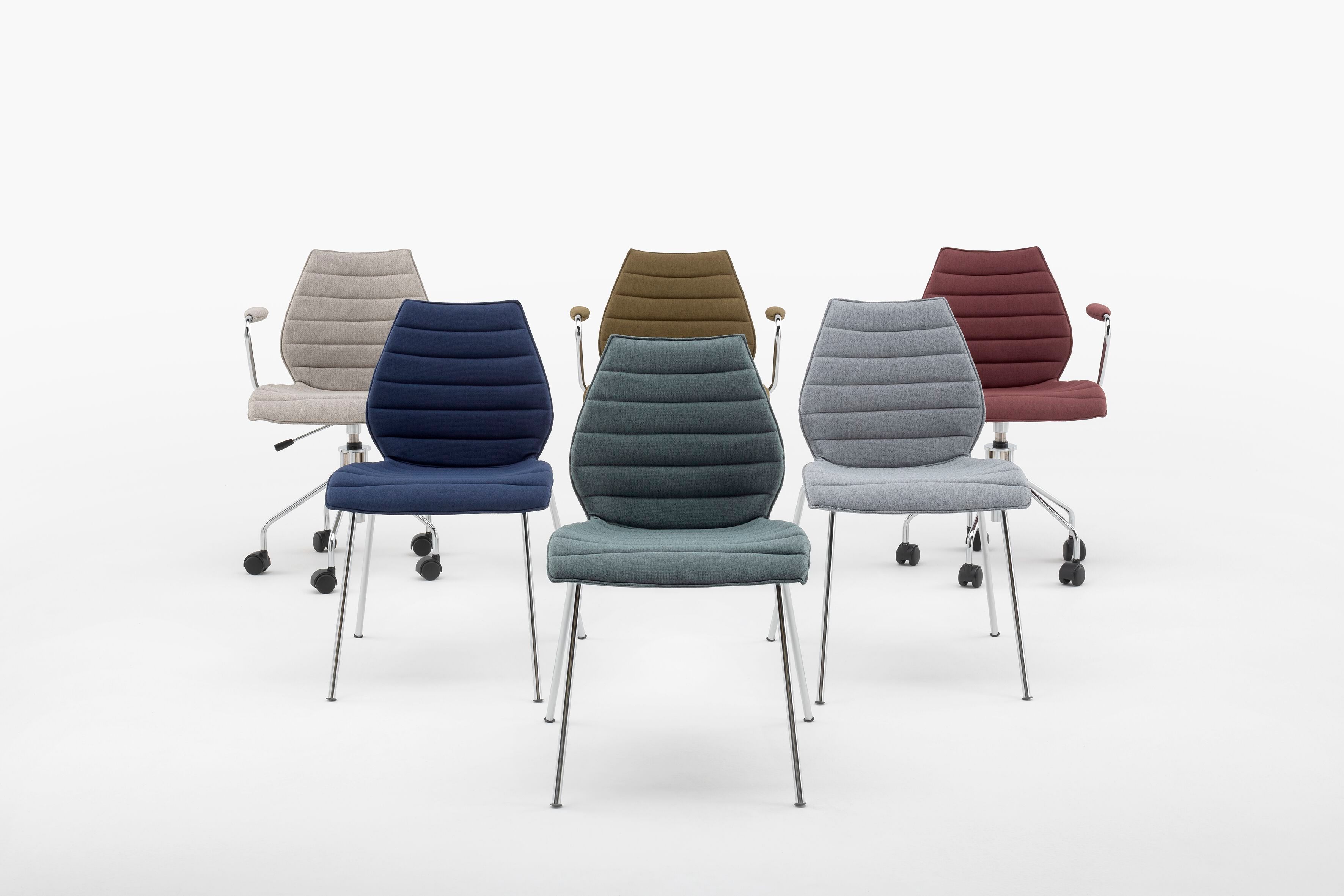 Штабелируемый тканевый мягкий стул Kartell MAUI SOFT ARCH-00104112 - Вид №2