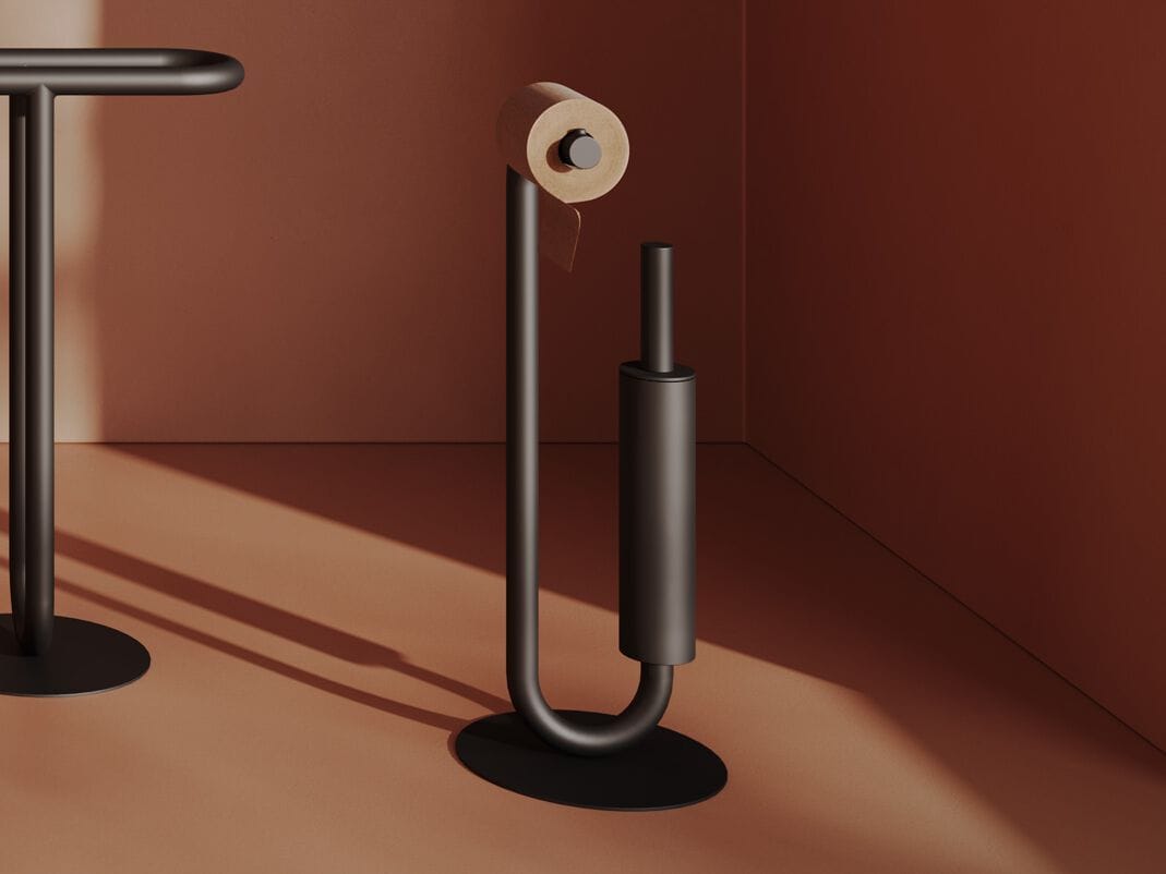 Металлическая туалетная щетка / держатель для туалетной щетки ArtCeram Bold ARCH-00151297