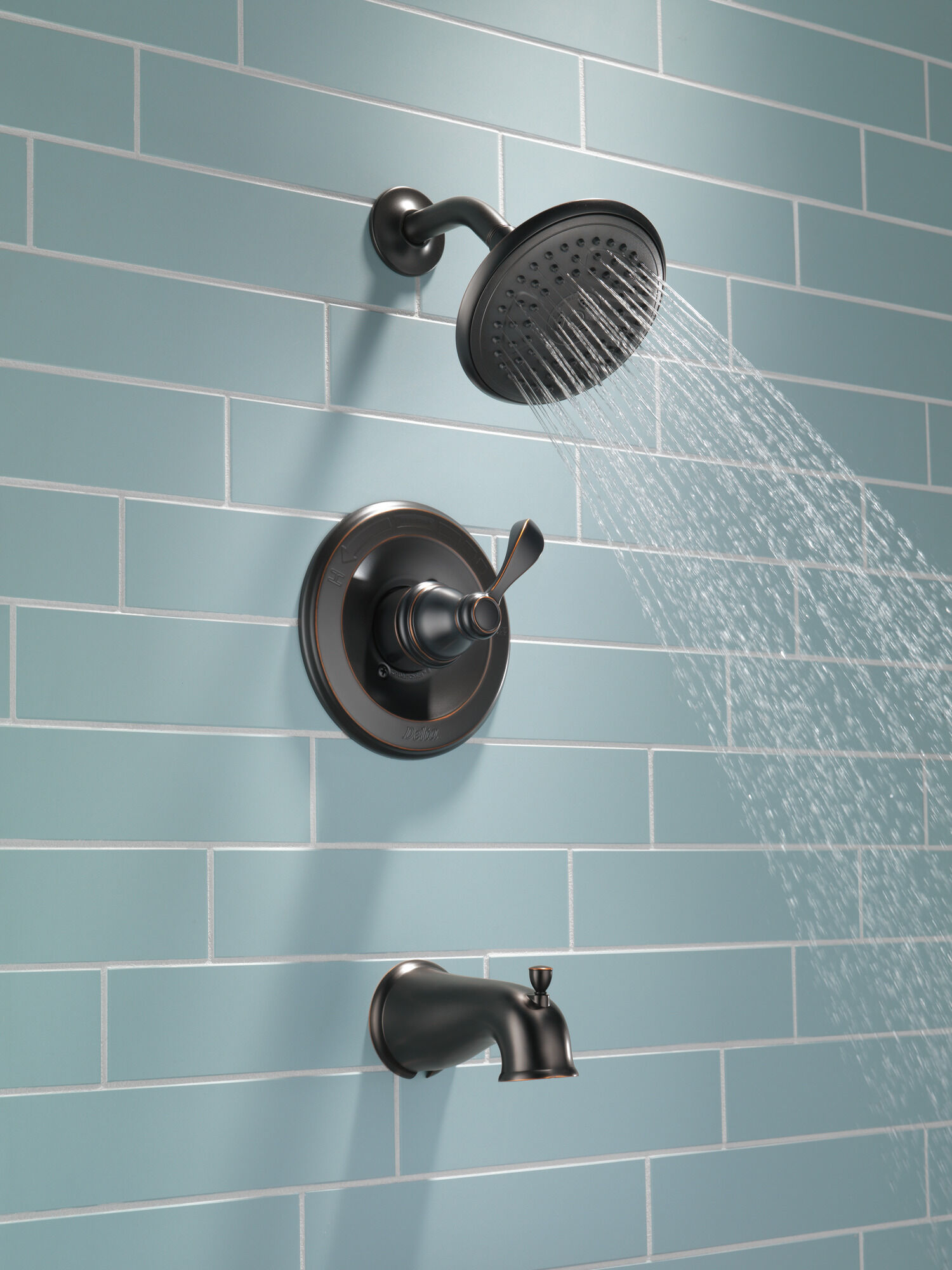 Монитор серии 14 для ванны и душа Delta Faucet Porter 144984C-OB-A - Вид №4