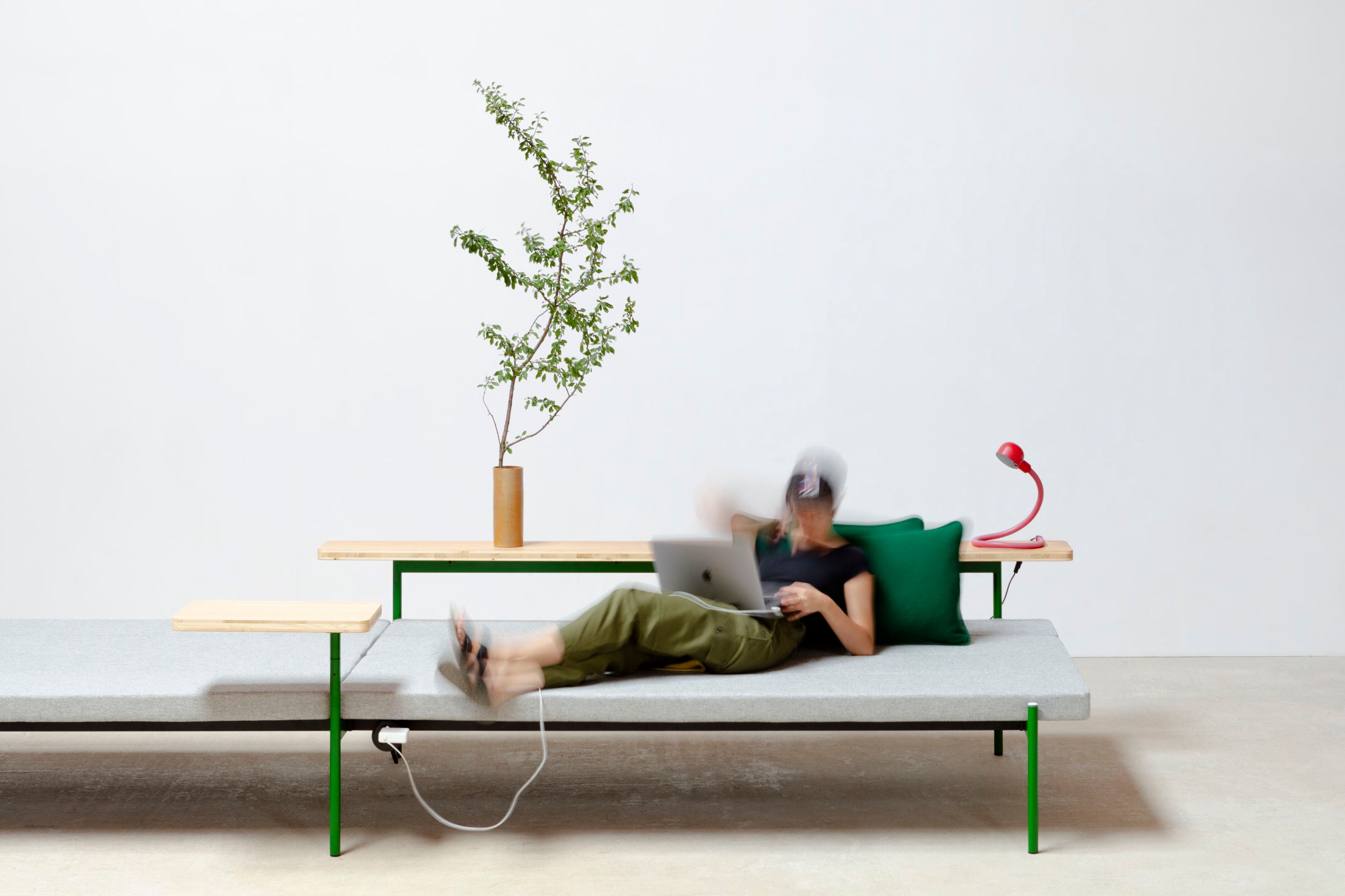 Модульная мягкая скамейка из ткани Established&Sons Island ARCH-00100058 - Вид №35