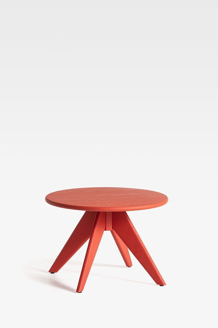 Круглый журнальный столик из ясеня SIPA Nasty ARCH-00115615 - Вид №17